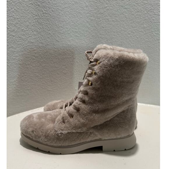 STUART WEITZMAN NIB $695 McKenzee Chill in Natural Boot Size Women's 37 or 6.5 - Picture 7 of 11